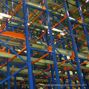 High Density Storage Radio Shuttle Racking Warehouse Automated Storage Rack